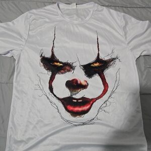 Men's White Graphic Tee with Bold Design